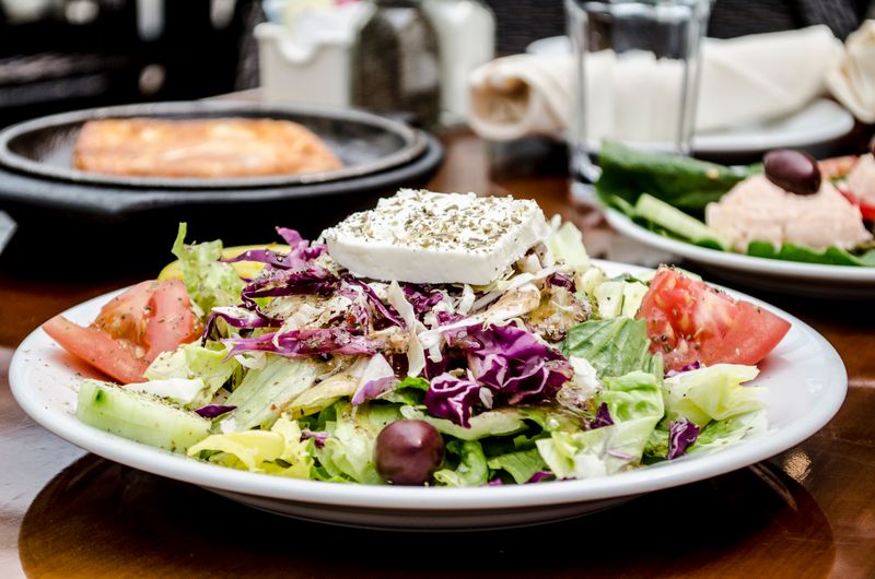 Greek Salad fresh vegetables